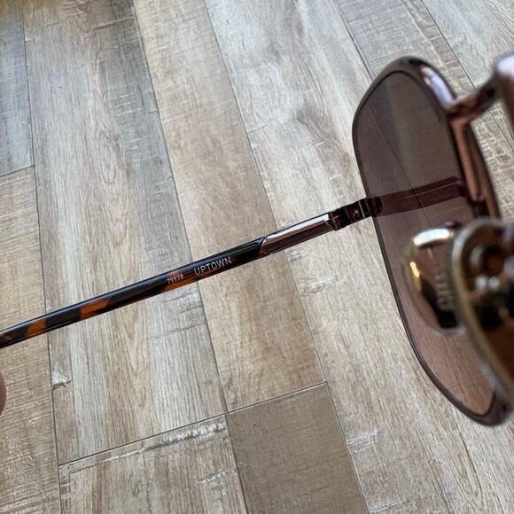 QUAY Uptown Sunglasses in Chocolate/Brown - Picture 4 of 4